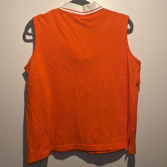 Disney- Vintage Neon Orange Tigger Design Collared Embroidered Vest- XL - Picture 5 of 6